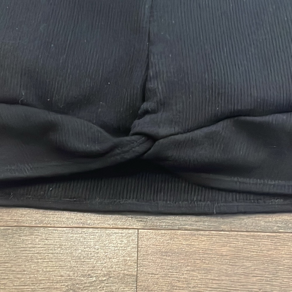 Fabletics Black Cloud Midi Seamless Bra - Size Xs - image 3